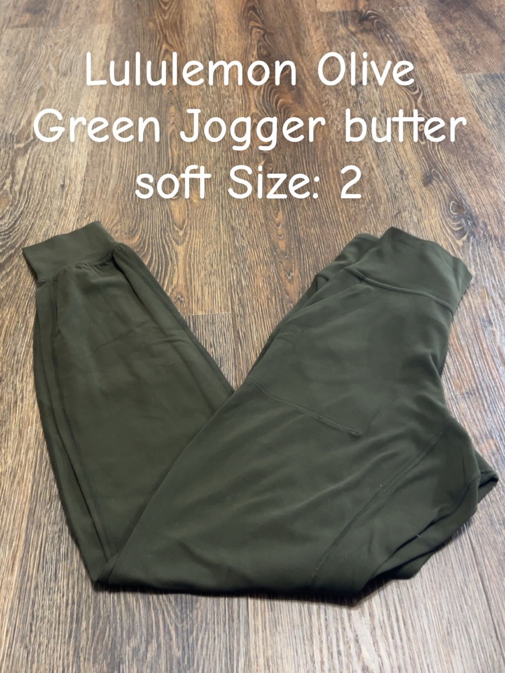 lululemon athletica Olive Green Jogger Pants